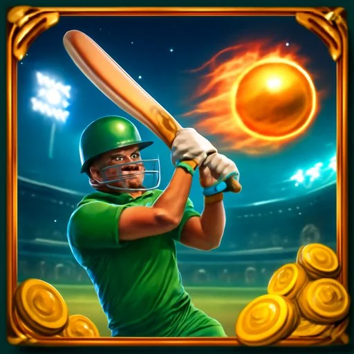 abc777 Cricket team preparing under night lights